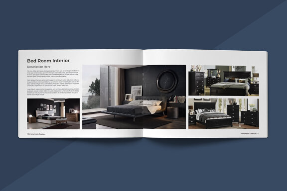 Home Interior Catalogue Template