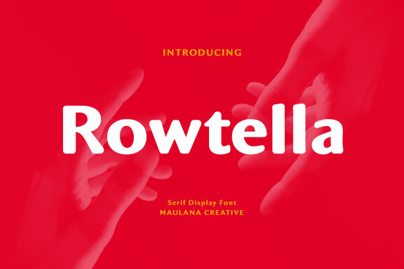 Rowtella Serif Display Font