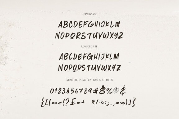 Tokyo Brush & SVG Font