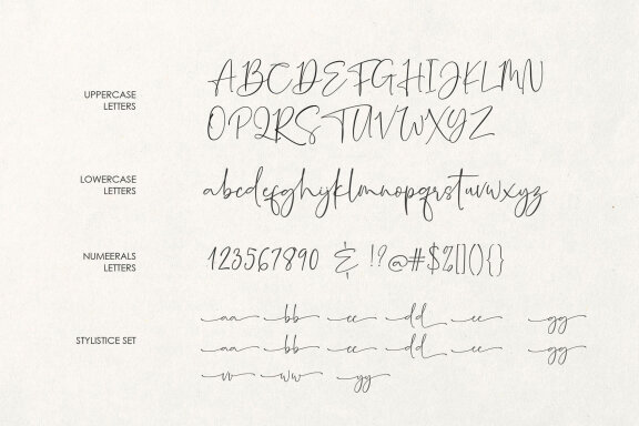 Costpretty Handwritten Font