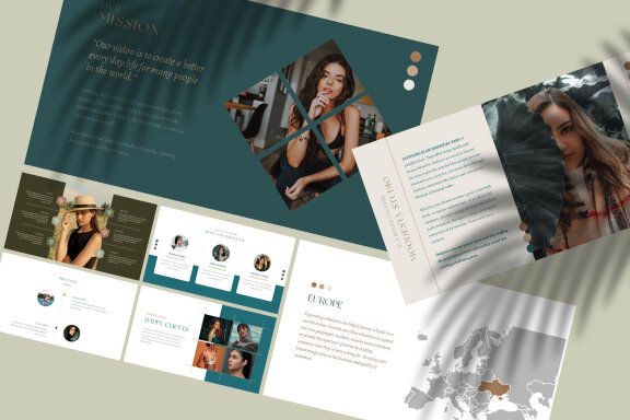 MOODESTA - Fashion Studio PPT