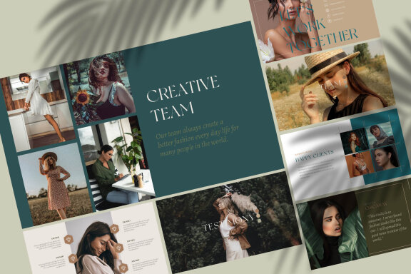 MOODESTA - Fashion Studio PPT