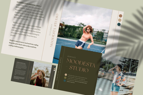 MOODESTA - Fashion Studio PPT