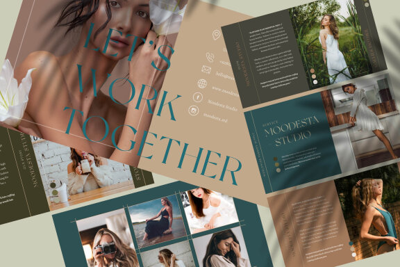 MOODESTA - Fashion Studio PPT