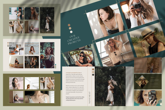 MOODESTA - Fashion Studio PPT