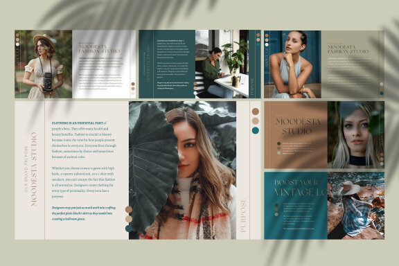 MOODESTA - Fashion Studio PPT