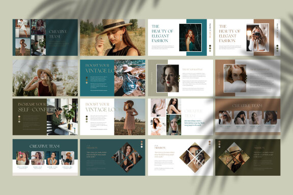 MOODESTA - Fashion Studio PPT