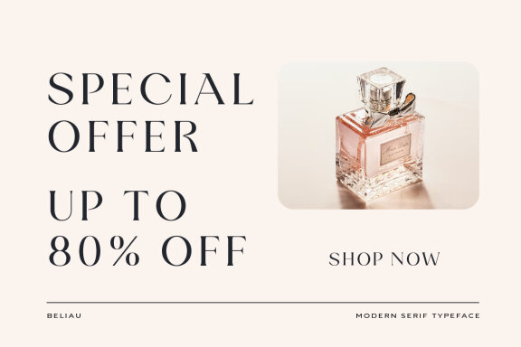 Beliau Modern Serif Fonts