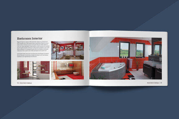 A5 Modern Catalogue Template