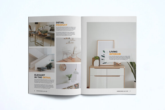Interior Catalogue Template