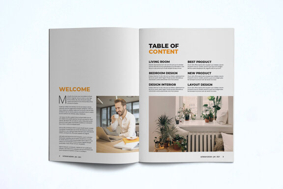 Interior Catalogue Template