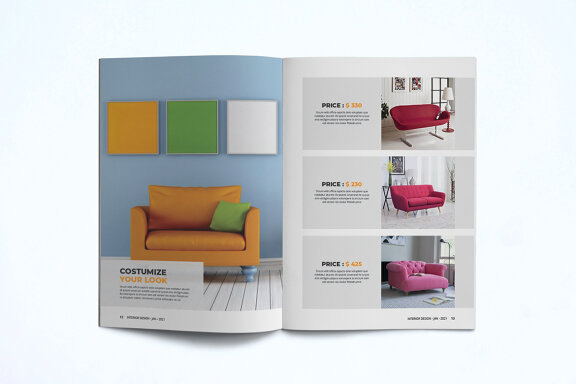 Interior Catalogue Template