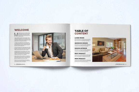 Interior Catalogue Template