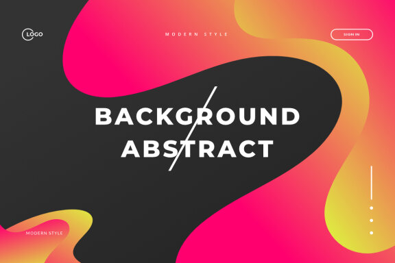 Pink Blue Abstract trendy gradient background