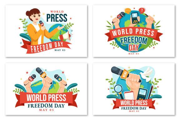 16 World Press Freedom Day Illustration