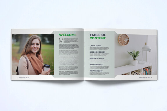 Interior Catalogue FREE Template