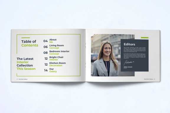 Interior Catalogue Template