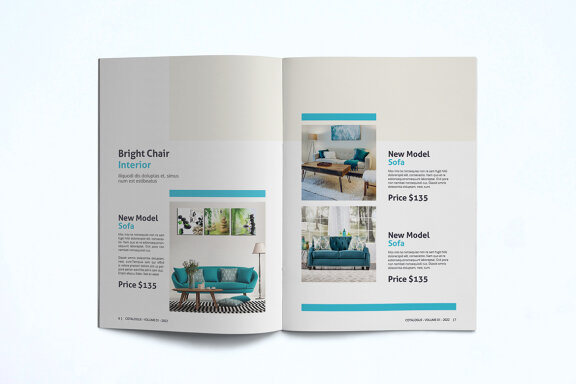 Interior Catalogue Template