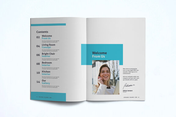 Interior Catalogue Template