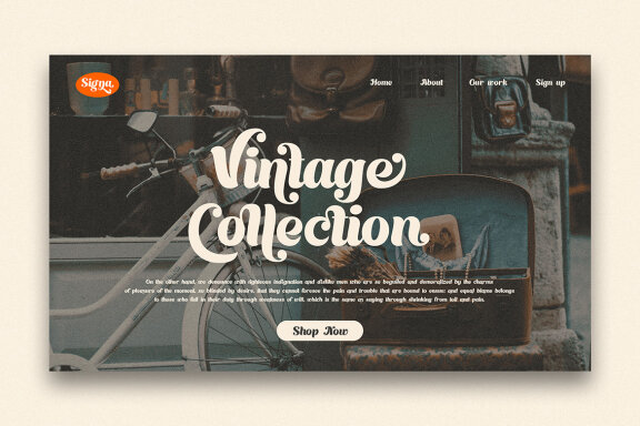 Catherine Bold Retro Script