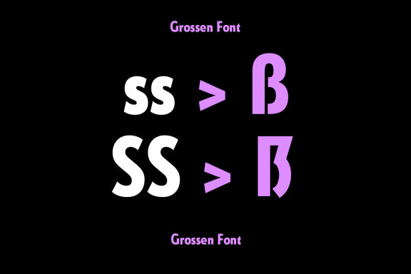 Grossen FREE Display Sans Font