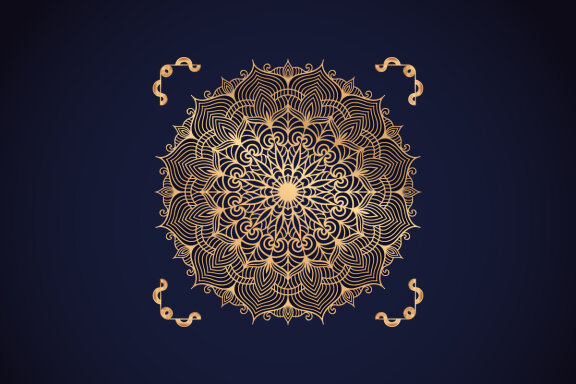 Luxury Mandala Arabesque Pattern Arabic Islamic east style-01