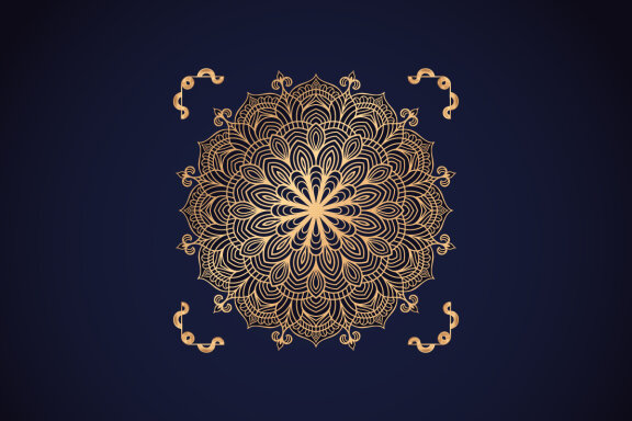 Luxury Mandala Arabesque Pattern Arabic Islamic east style-02