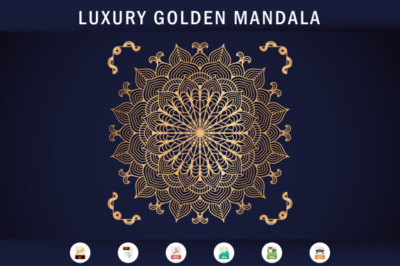 Luxury Mandala Arabesque Pattern Arabic Islamic east style-04
