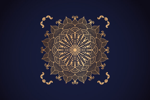 Luxury Mandala Arabesque Pattern Arabic Islamic east style-04