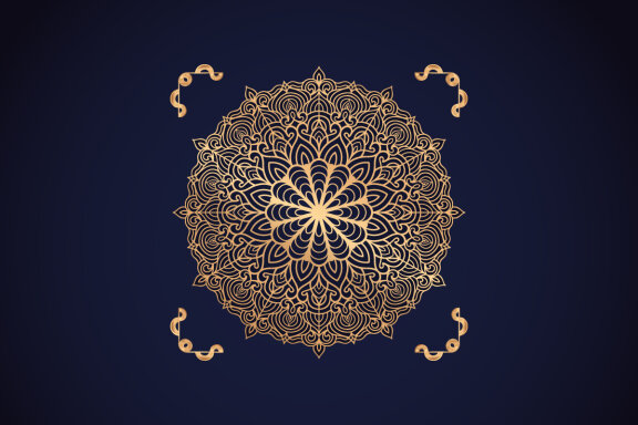 FREE Mandala Arabesque Pattern Arabic Islamic east style-07