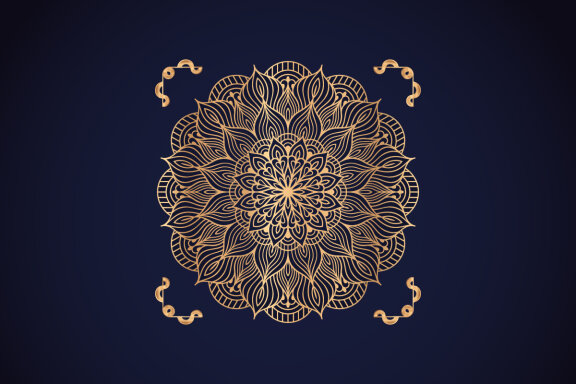 Luxury Mandala Arabesque Pattern Arabic Islamic east style-08