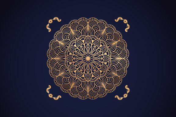 FREE Mandala Arabesque Pattern Arabic Islamic east style-10
