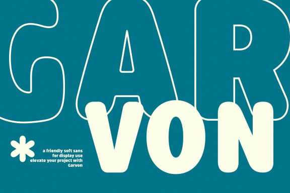 Garvon Soft Sans Serif Font