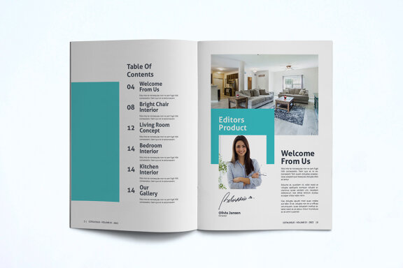 Interior Catalogue Template