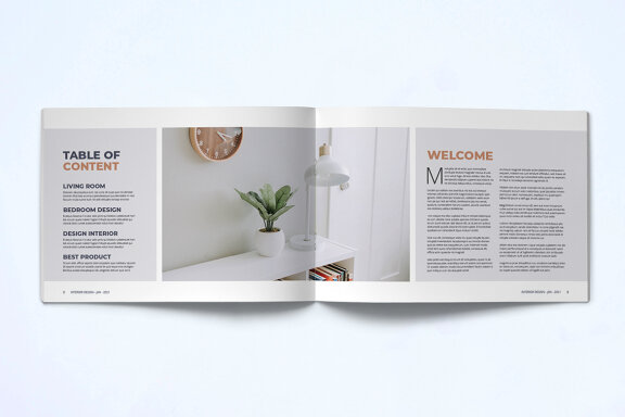Interior Catalogue Template