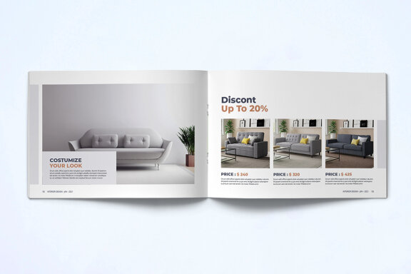 Interior Catalogue Template