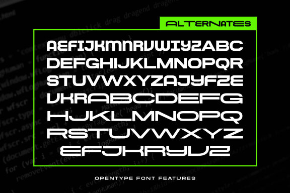 Molend - Futuristic Sans