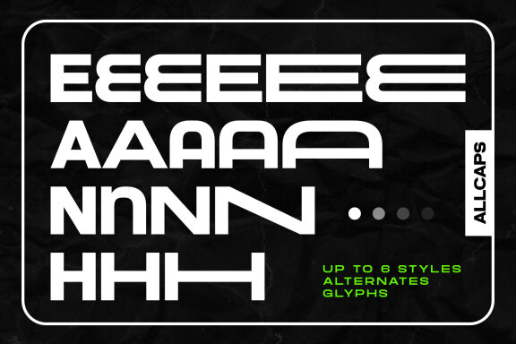 Molend - Futuristic Sans