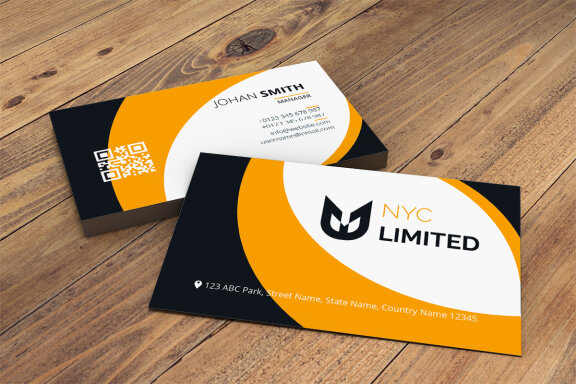 FREE Corporate Business Card Template-05