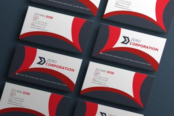 Corporate Business Card Template-10