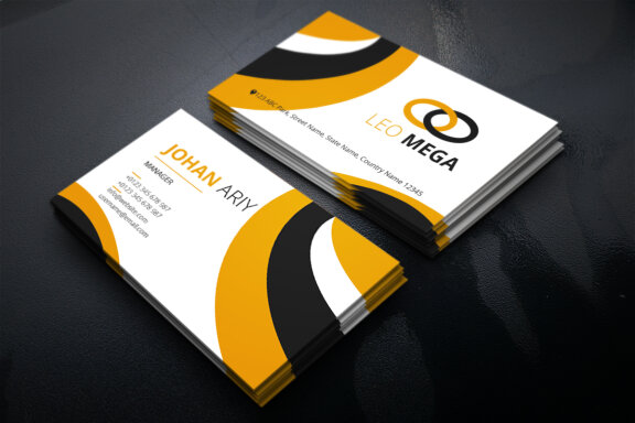 Corporate Business Card Template-14
