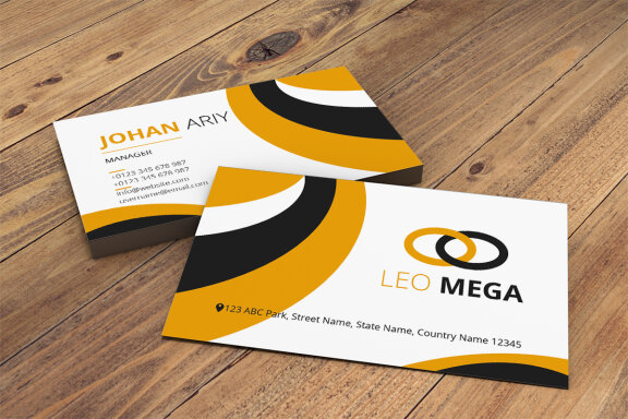 Corporate Business Card Template-14