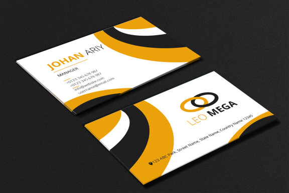 Corporate Business Card Template-14