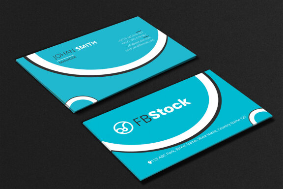 FREE Corporate Business Card Template-15