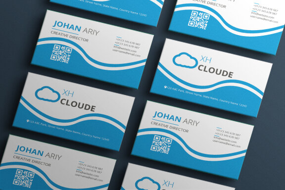 FREE Corporate Business Card Template-17
