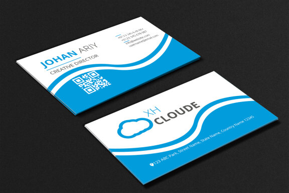 FREE Corporate Business Card Template-17