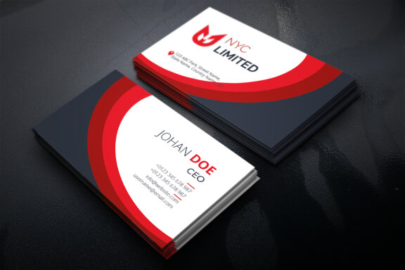 Corporate Business Card Template-23
