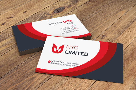Corporate Business Card Template-23