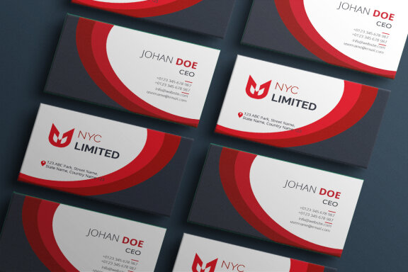 Corporate Business Card Template-23