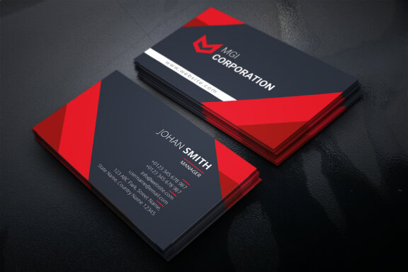 Corporate Business Card Template-24